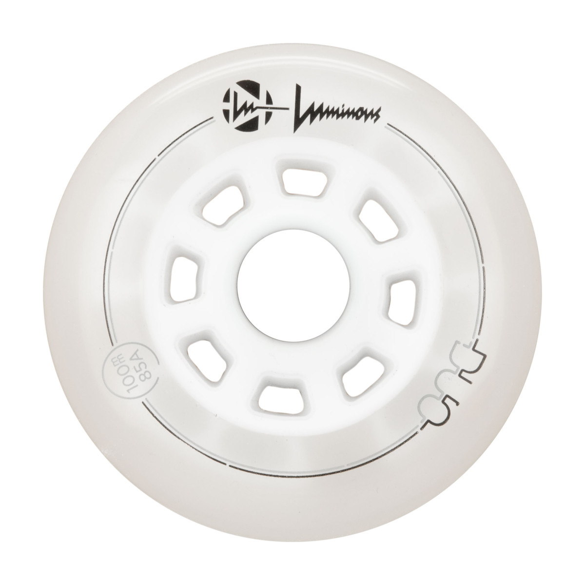 KOŁA LUMINOUS LED DUO WHITE BLUE 125MM / 85A X1