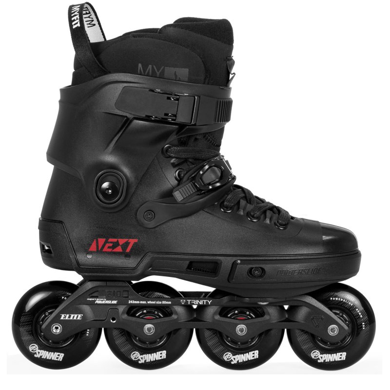 ROLKI POWERSLIDE NEXT CORE BLACK 80