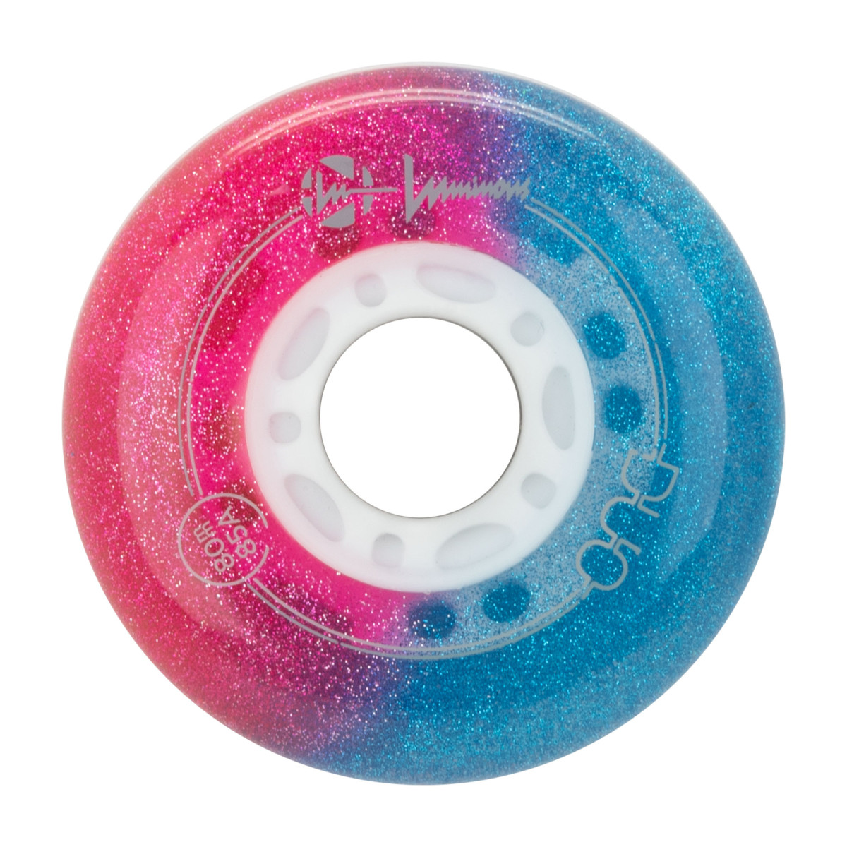 KOŁA LUMINOUS LED DUO GALAXY PURPLE 110MM / 85A X1