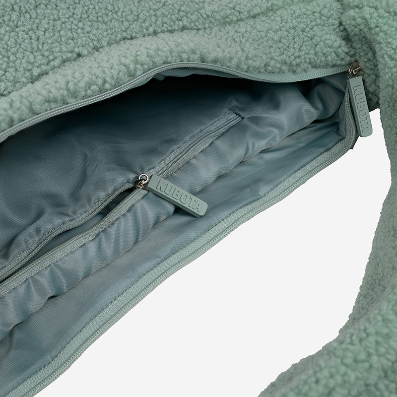 TORBA KUBOTA SHOPPER Z POLARU CUSHY MIĘTOWA