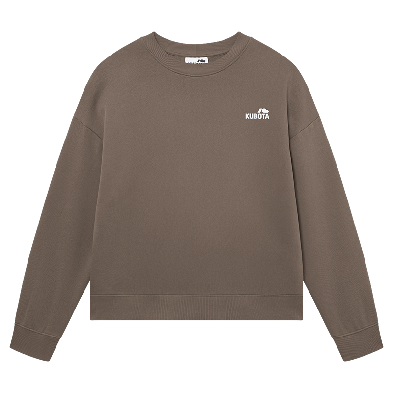 KUBOTA BLUZA REGULAR BASIC MOVE BRĄZOWA MĘSKA