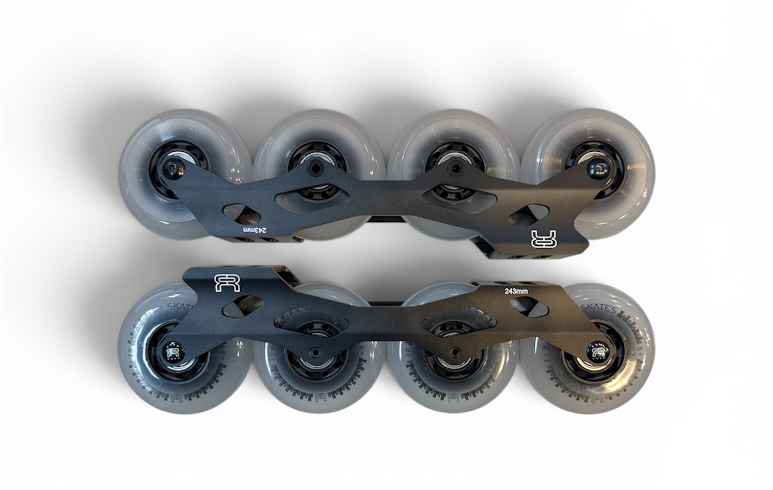 PŁOZY FR SPIN 480 FRAME 243MM BLACK ROCKERED / FLAT ZESTAW