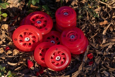 KOŁA LUMINOUS RED / RED 110MM / 85A X3