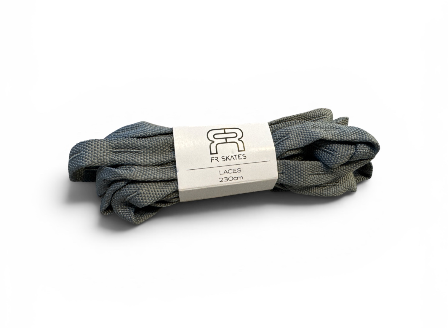 SZNURÓWKI FR SKATES LACES 230CM GREY