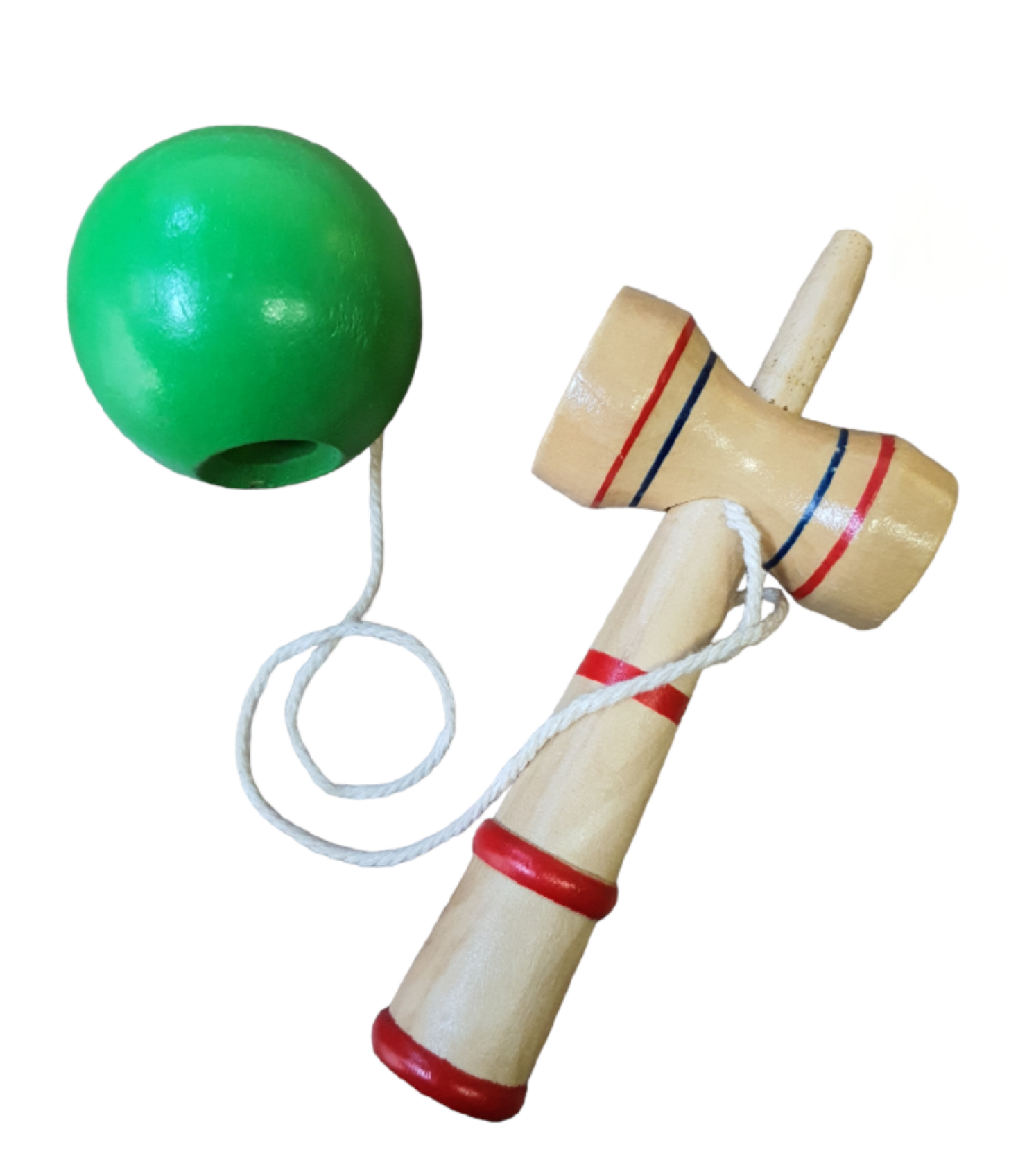 KENDAMA DREWNIANA JAPOŃSKA GRA ZRĘCZNOŚCIOWA