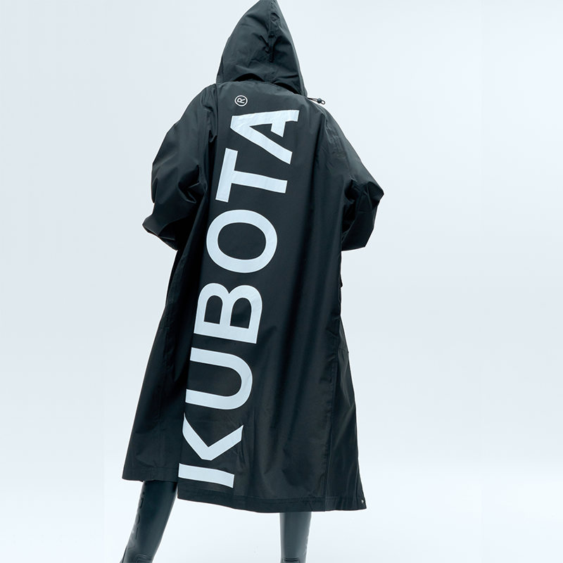 KUBOTA PARKA Z KAPTUREM FESTIVAL CZARNA