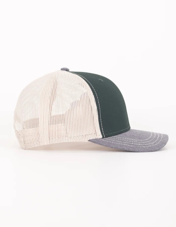 CZAPKA NERVOUS TRUCKER CLASSIC GREEN WHITE