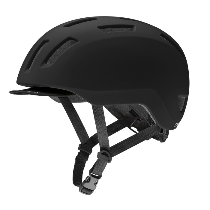 KASK SMITH TRANSIT MIPS MATTE BLACK + LAMPKA LED