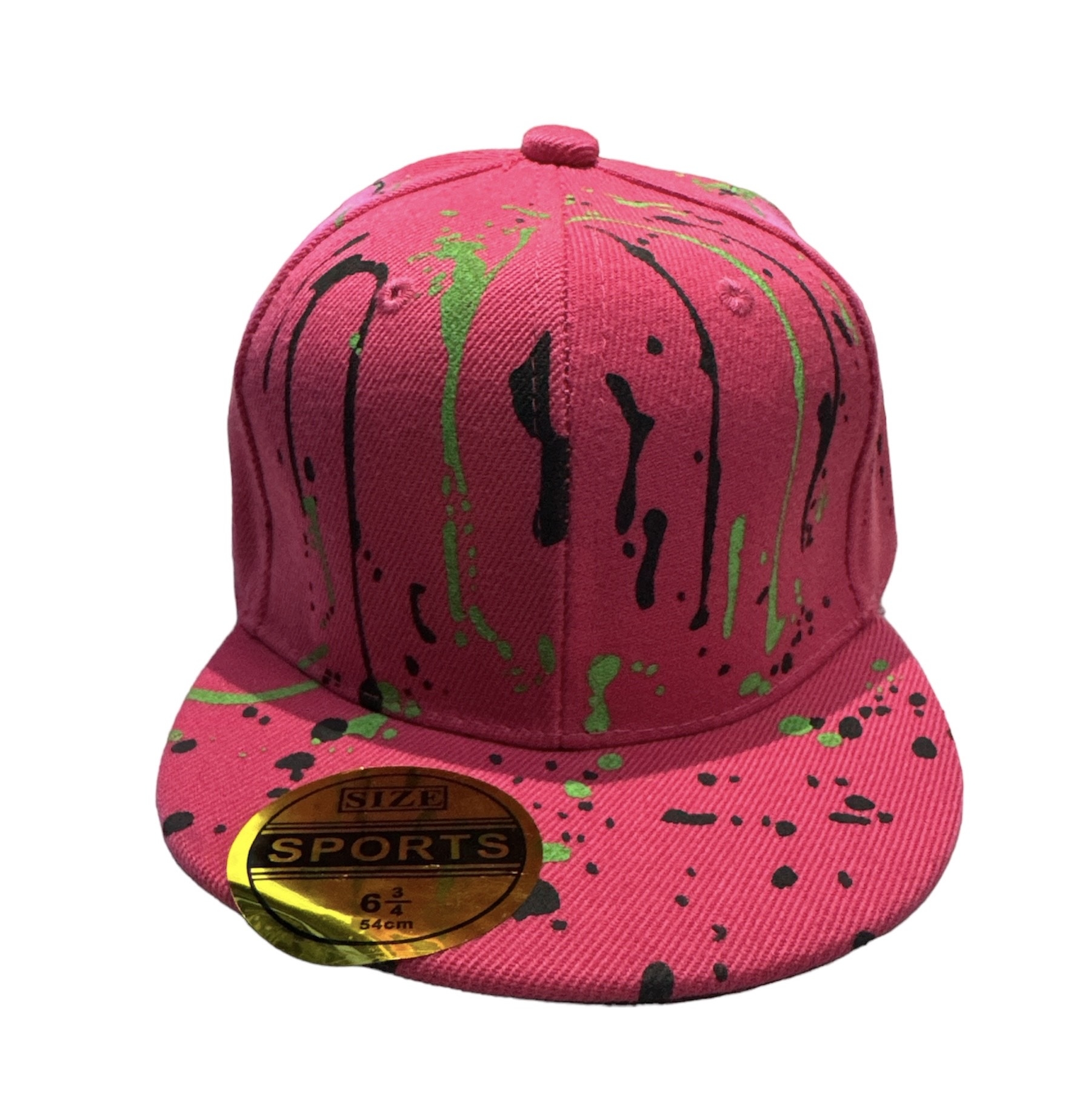 CZAPKA Z DASZKIEM SPORTS CAP SNAP BACK 6 3/4 54CM PINK