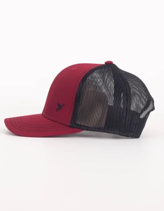 CZAPKA NERVOUS TRUCKER ICON MAROON BLACK