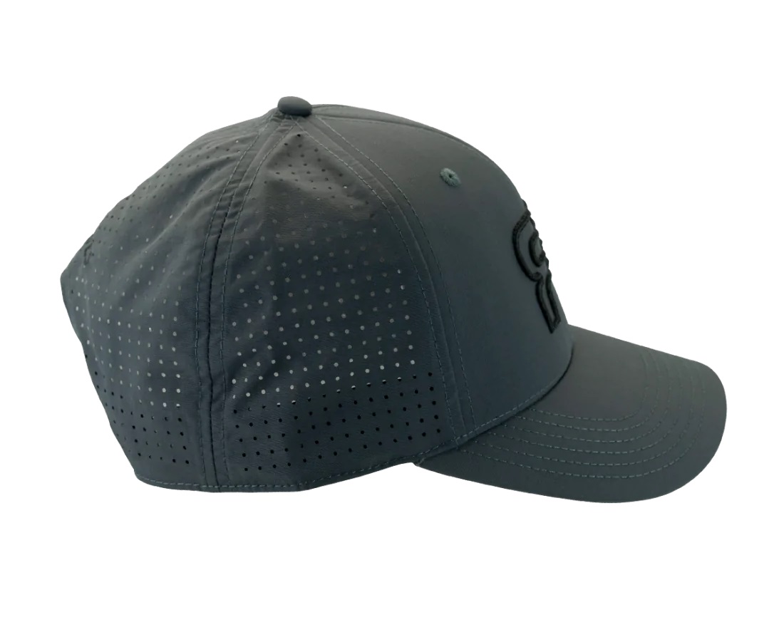 CZAPKA Z DASZKIEM FR SKATES LOGO AERO CAP DARK GREY / BLACK