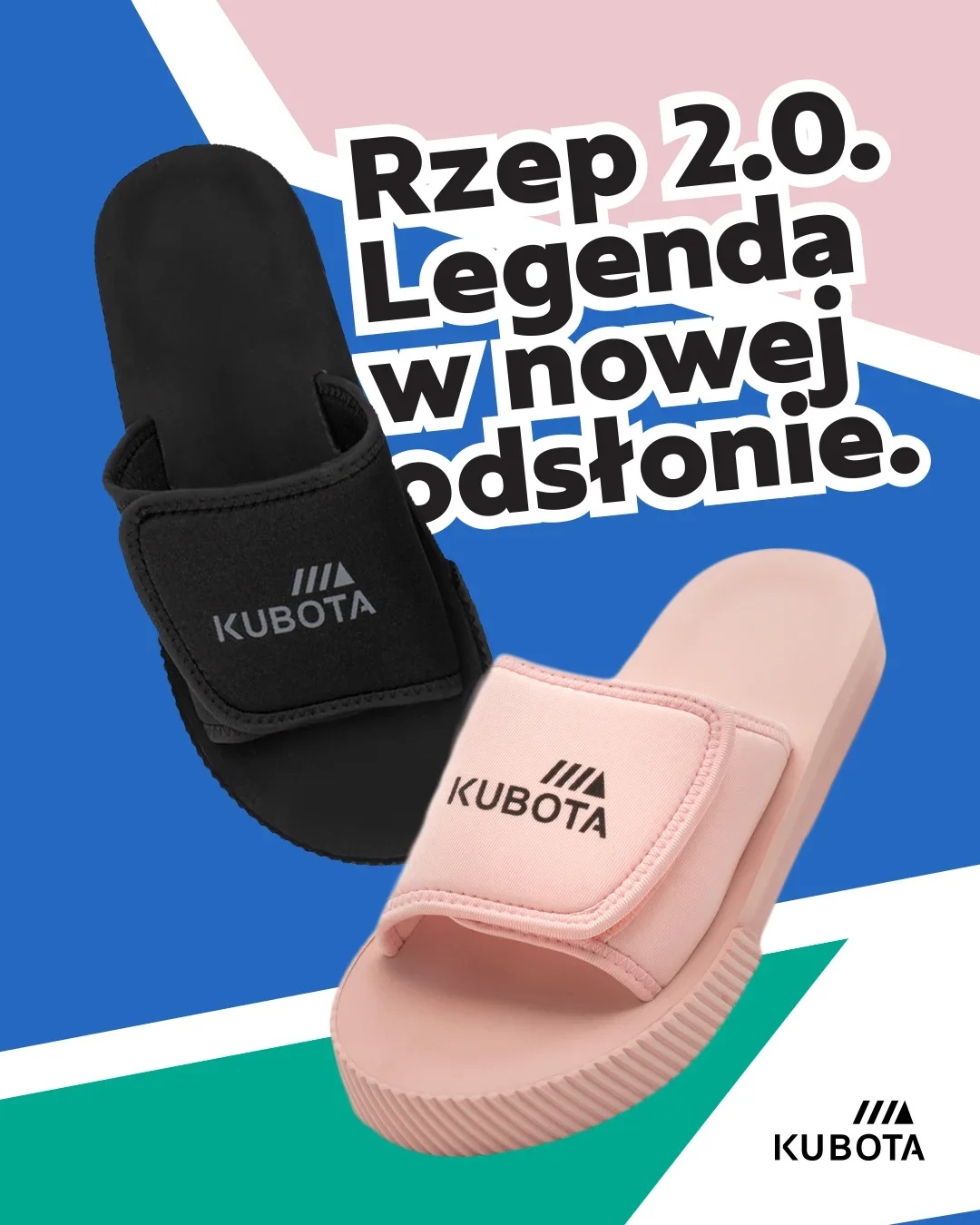 KLAPKI KUBOTA RZEP 2.0 CZARNE