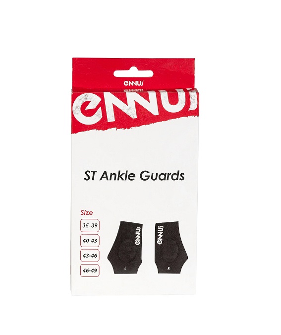 OCHRANIACZE ENNUI ST ANKLE GUARD BLACK