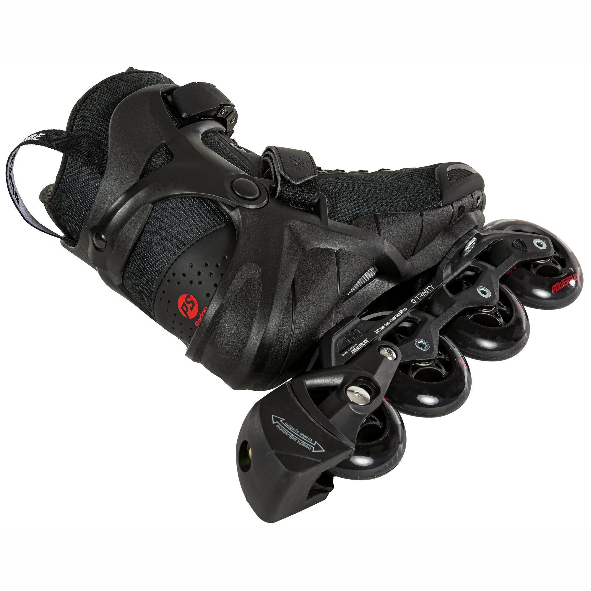 ROLKI POWERSLIDE PHUZION RADON BLACK 80