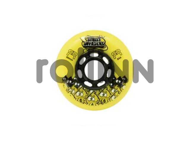KOŁA FR SKATES STREET INVADERS YELLOW 80MM / 84A X1