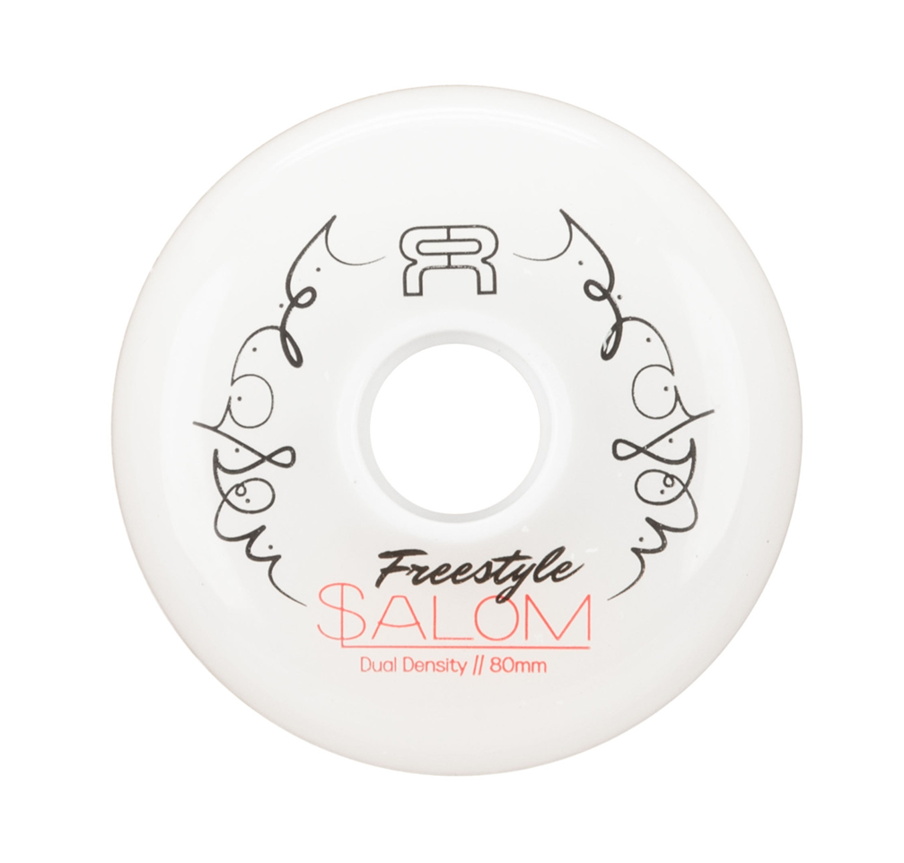 KOŁA FR SKATES FREESTYLE SLALOM WHEELS DUAL 80MM / 85A X1