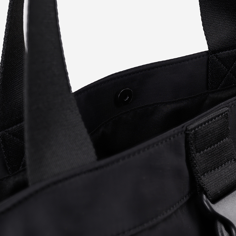 KUBOTA TORBA SHOPPER POCKETS BAG NYLONOWY CZARNY