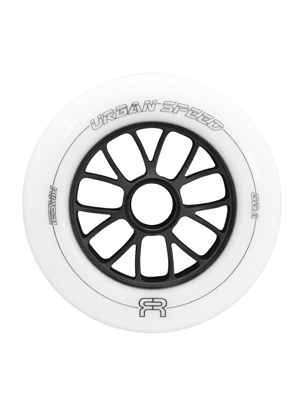 KOŁA FR SKATES URBAN SPEED WHEEL WHITE 125MM / 88A X6