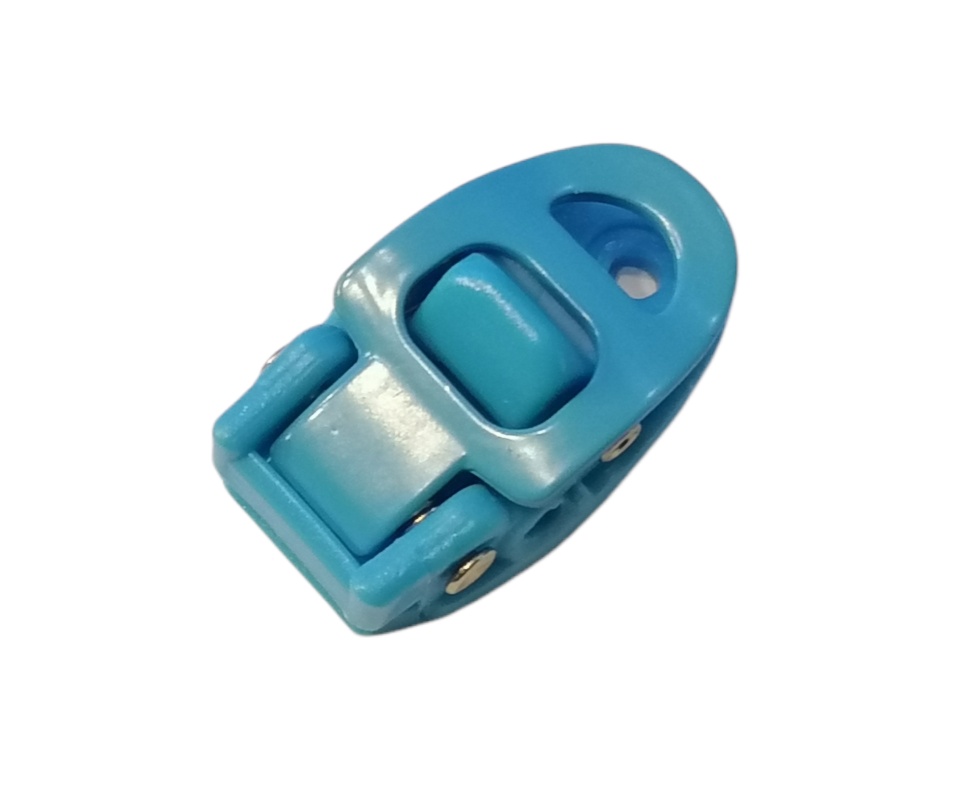 KLAMRY / KLAMRA FR SKATES EZX RATCHET BUCKLE BLUE SPRZĄCZKA