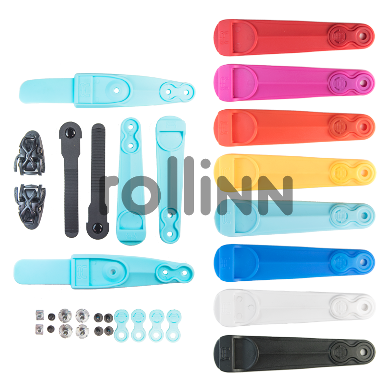 KLAMRA / KLAMRY 45 STOPNI FR SKATES FR DOUBLE STRAP L+R LIGHT BLUE