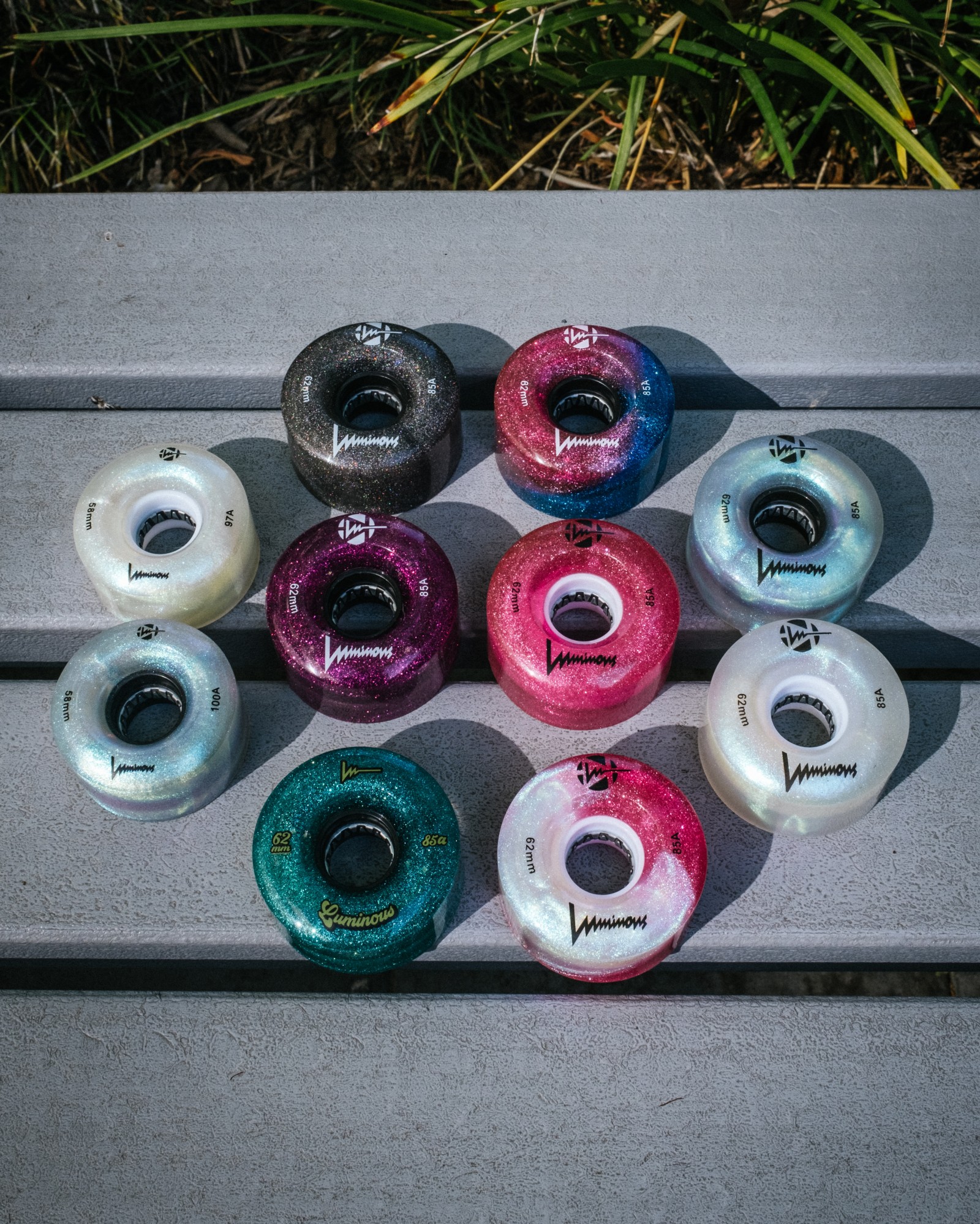 KOŁA LUMINOUS QUAD ŚWIECĄCE DO WROTEK COTTON CANDY 62 MM / 85A X1