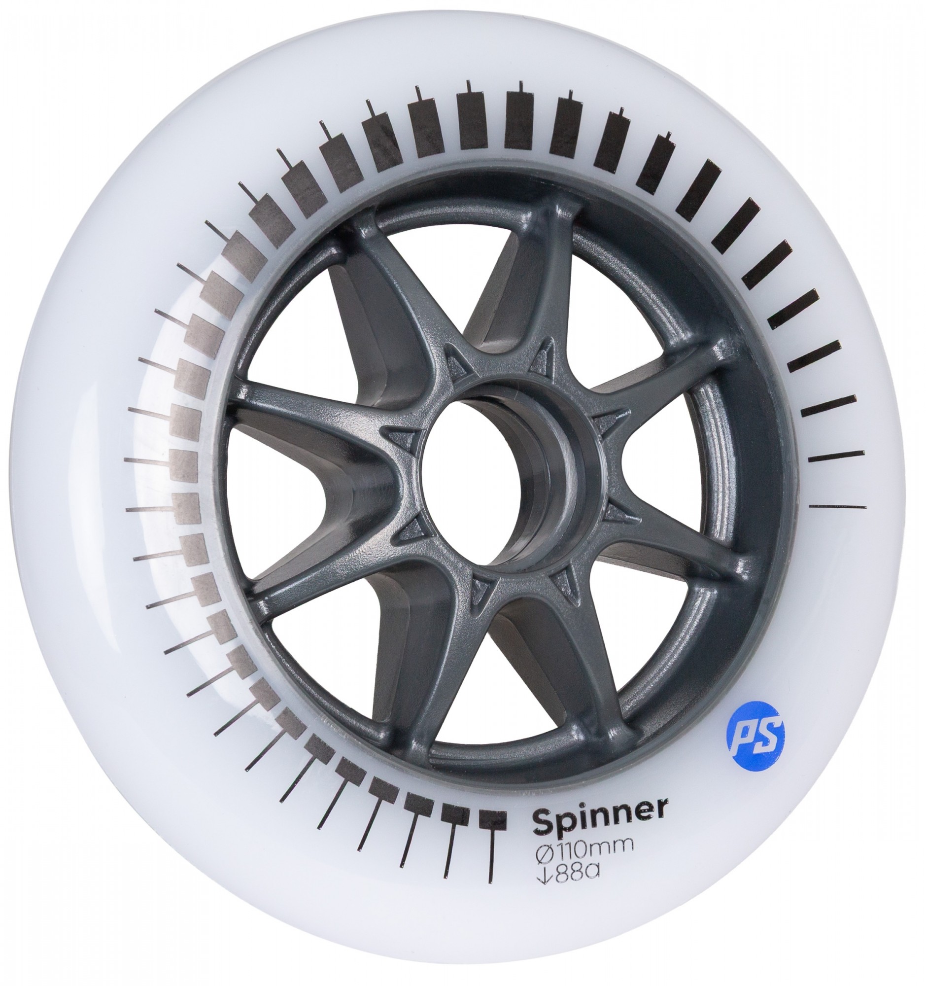 KOŁA POWERSLIDE SPINNER WHITE 110MM / 88A X3