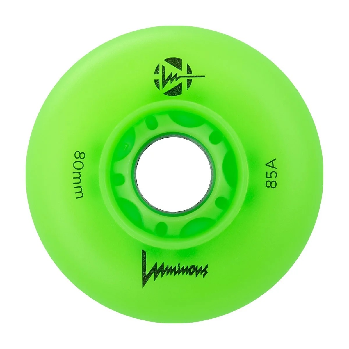KOŁA LUMINOUS GREEN APPLE GLOW 80MM / 85A X4