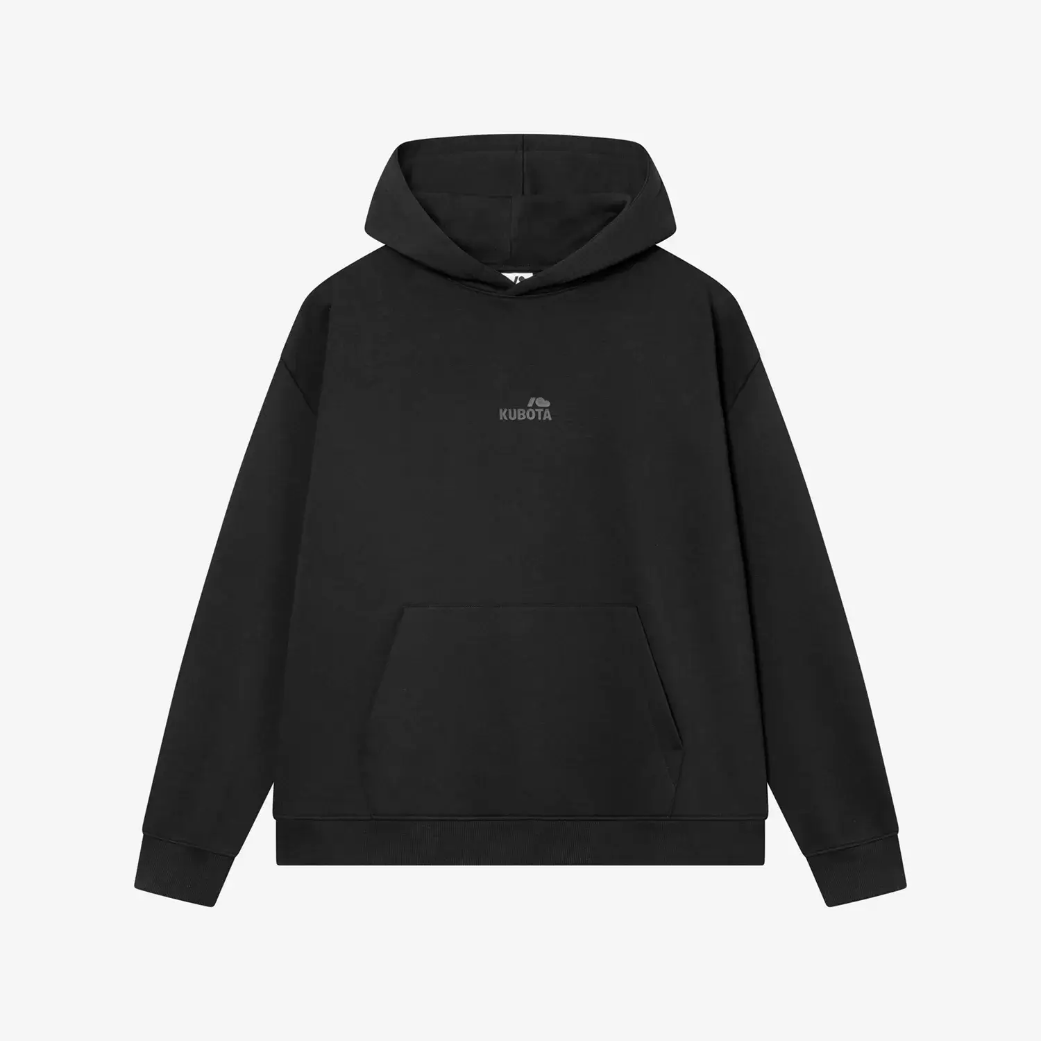 KUBOTA BLUZA STATEMENT UNISEX Z KAPTUREM CZARNA