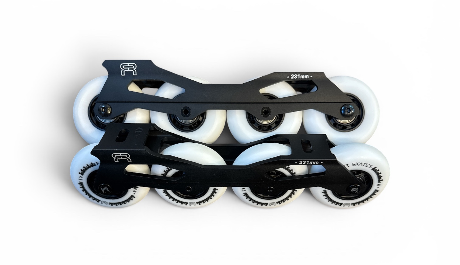 PŁOZY FR SPIN 476 FRAME 231MM BLACK ROCKERED / FLAT ZESTAW