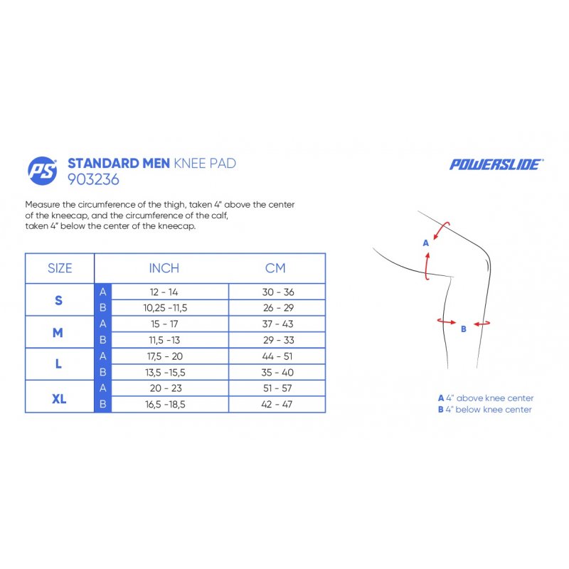 OCHRANIACZE POWERSLIDE STANDARD KNEE NA KOLANA