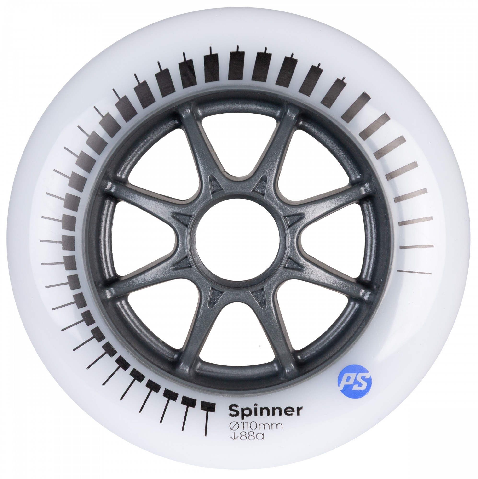 KOŁA POWERSLIDE SPINNER WHITE 110MM / 88A X3