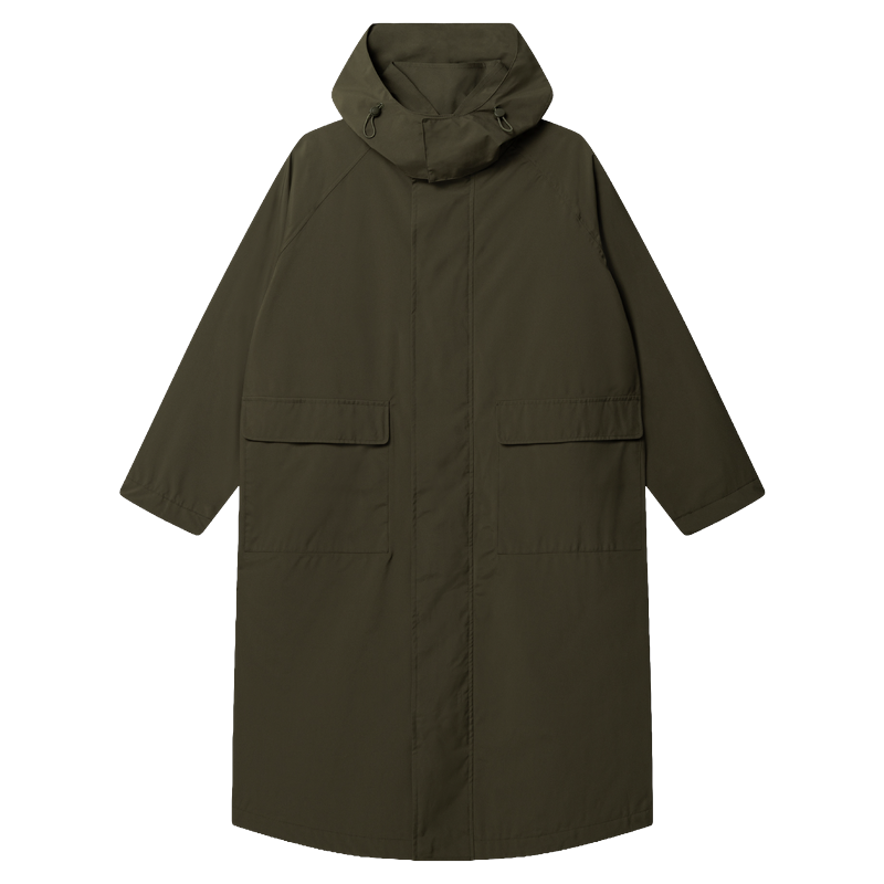 KUBOTA PARKA PRZECIWDESZCZOWA OVERSIZE COMFORT ZONE KHAKI UNISEX