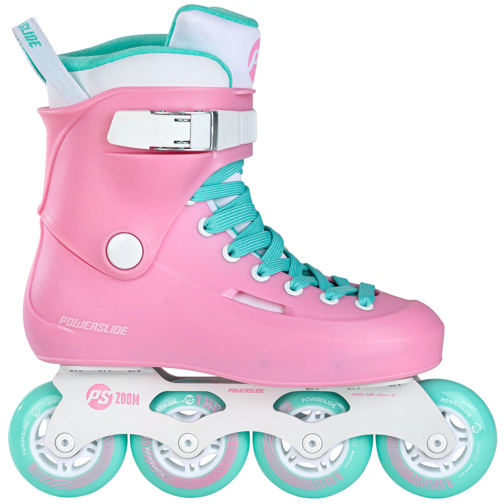 ROLKI POWERSLIDE ZOOM COTTON CANDY PINK 80