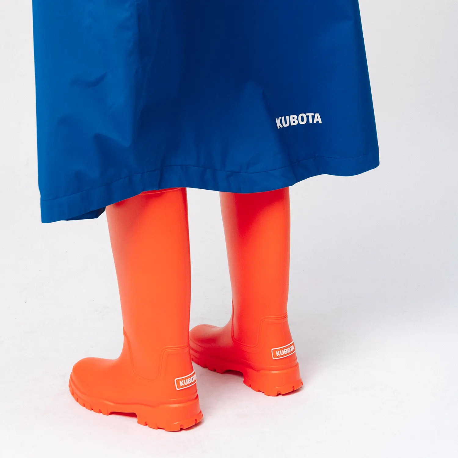 KUBOTA PARKA PRZECIWDESZCZOWA OVERSIZE COMFORT ZONE KOBALTOWA UNISEX