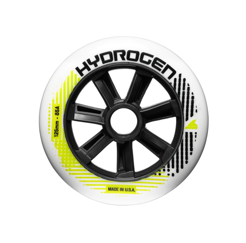 KOŁA ROLLERBLADE HYDROGEN WHITE 125MM / 85A X6