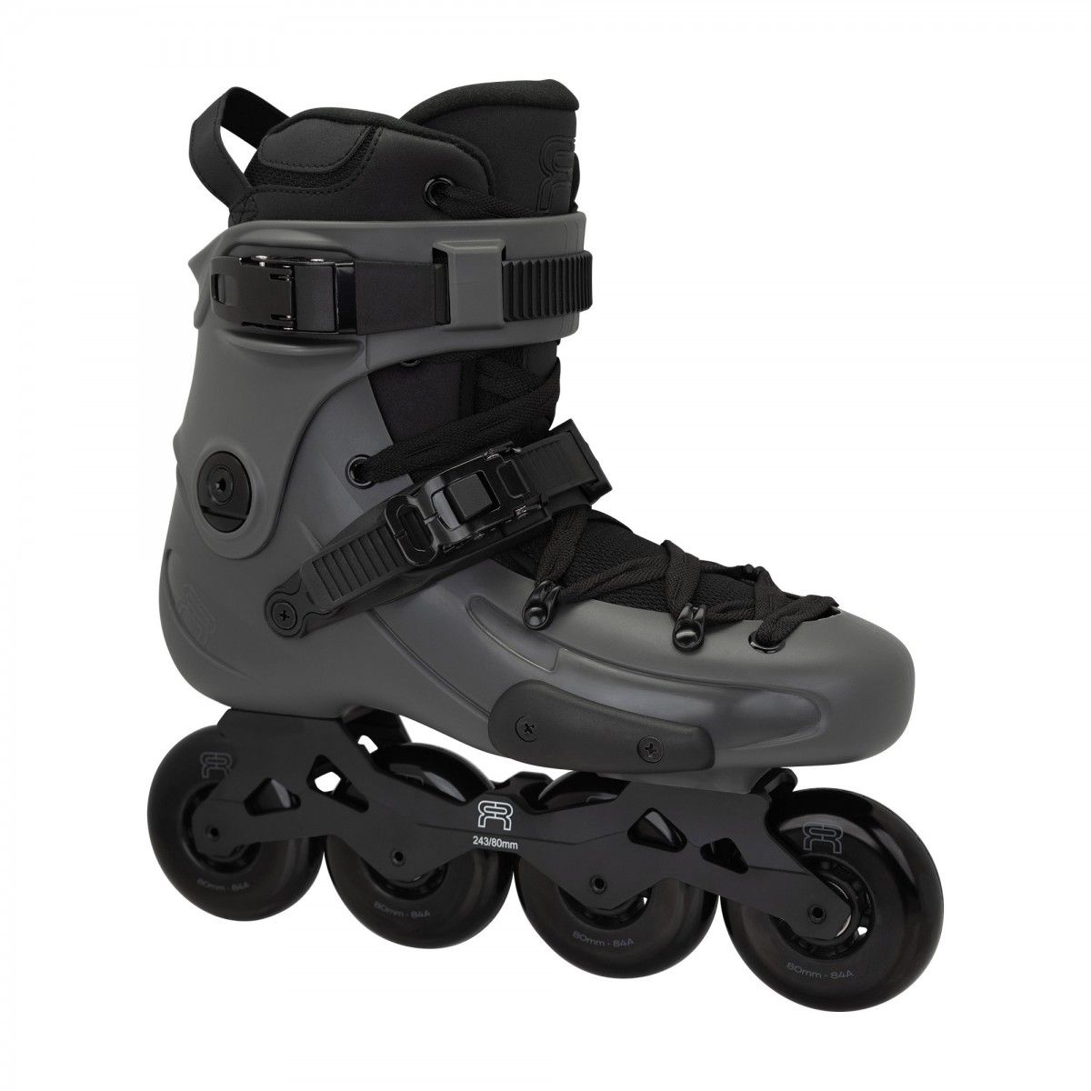 ROLKI FR SKATES FR1 80 GREY BLACK