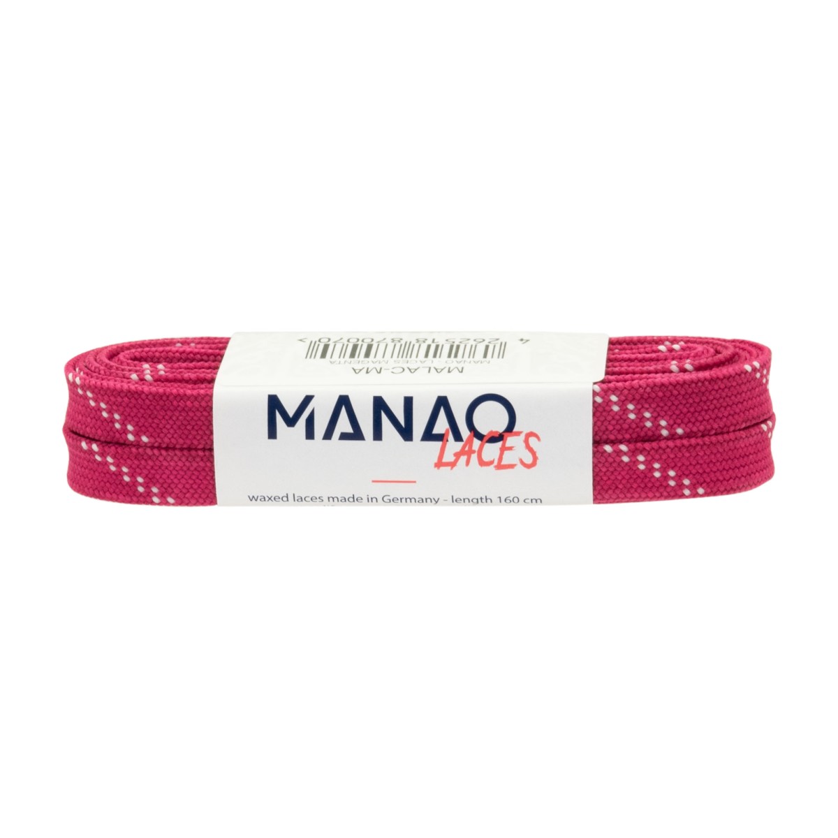 SZNURÓWKI WOSKOWANE MANAO LACES 160 CM MAGENTA