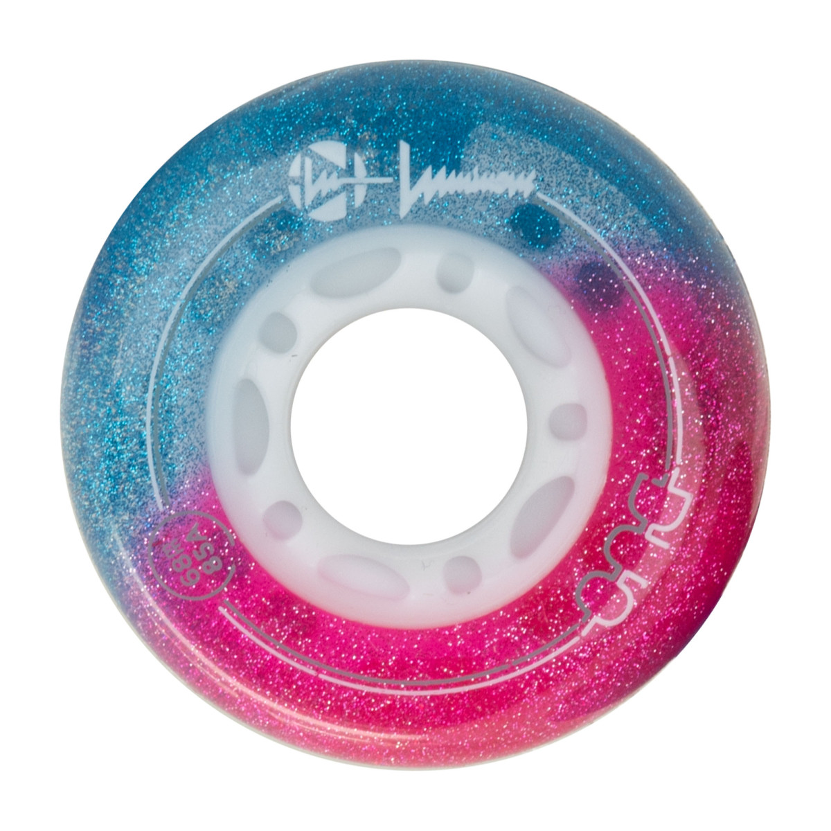 KOŁA LUMINOUS LED DUO GALAXY PURPLE 68MM / 85A X1