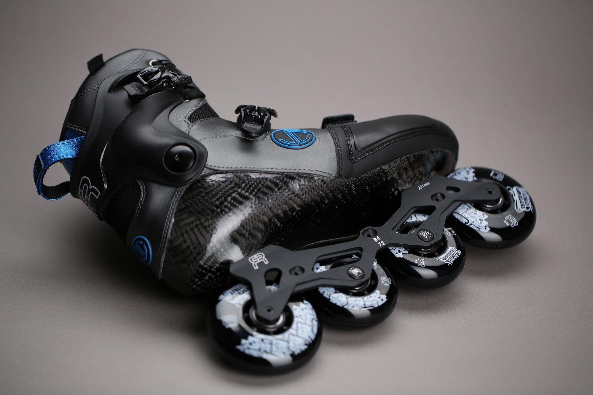 ROLKI FR SKATES SL SEVEN GREY/BLUE BOOT ONLY