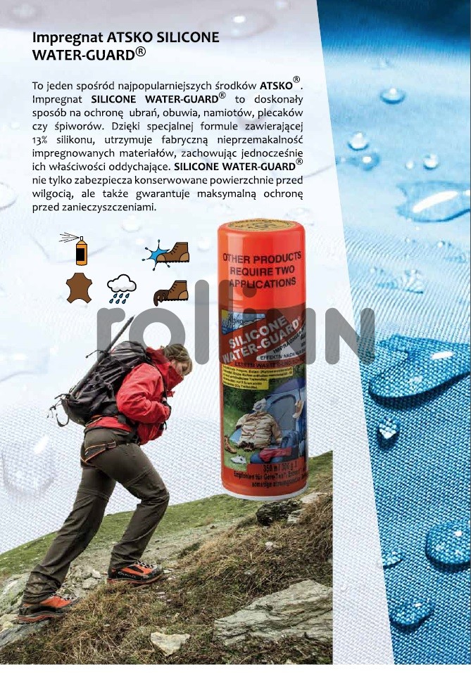 ATSKO SILICONE WATER GUARD IMPREGNAT DO TKANIN 380 ML SPRAY