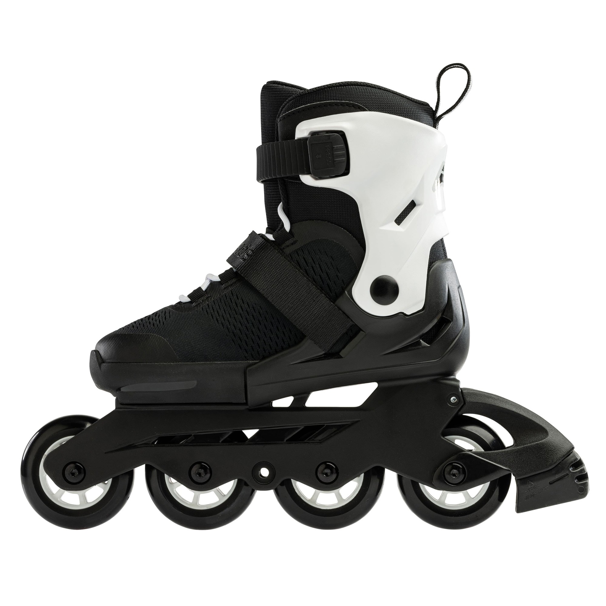 ROLKI ROLLERBLADE MICROBLADE BLACK / WHITE - ROLKI JUNIORSKIE REGULOWANE