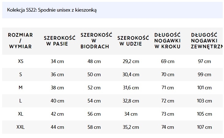 KUBOTA SPODNIE DRESOWE UNISEX BEŻOWE