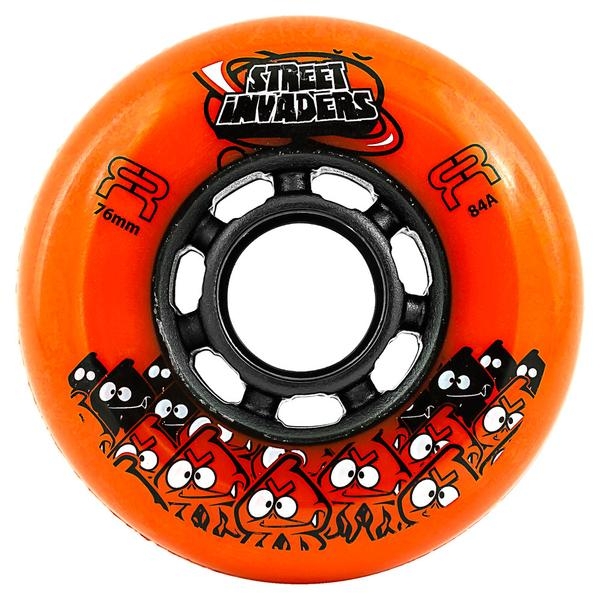 KOŁA FR SKATES STREET INVADERS ORANGE 76MM / 84A X1