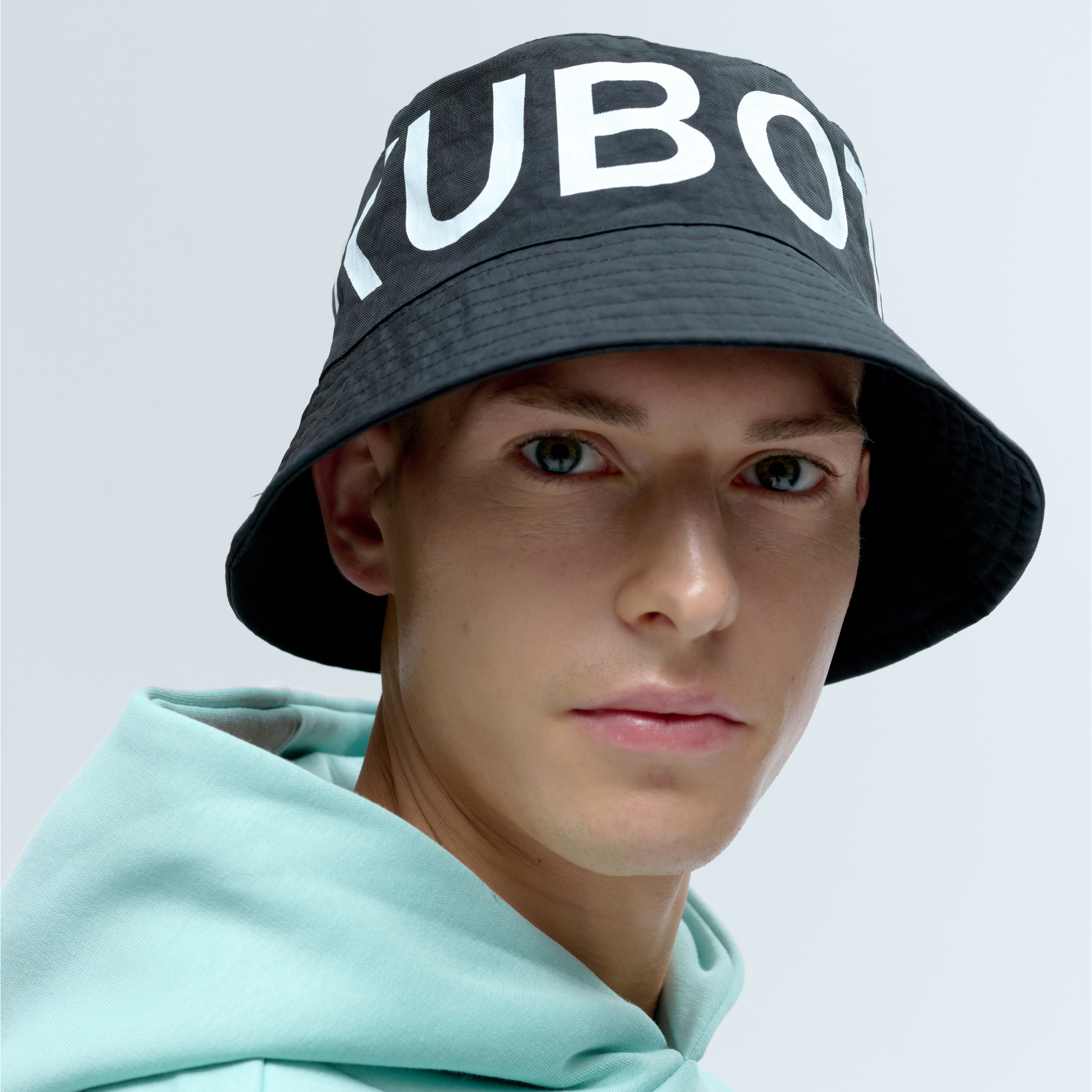 KUBOTA KAPELUSZ BUCKET HAT NYLONOWY CZARNY