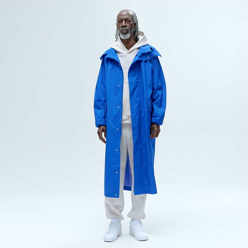KUBOTA PARKA Z KAPTUREM FESTIVAL KOBALTOWA