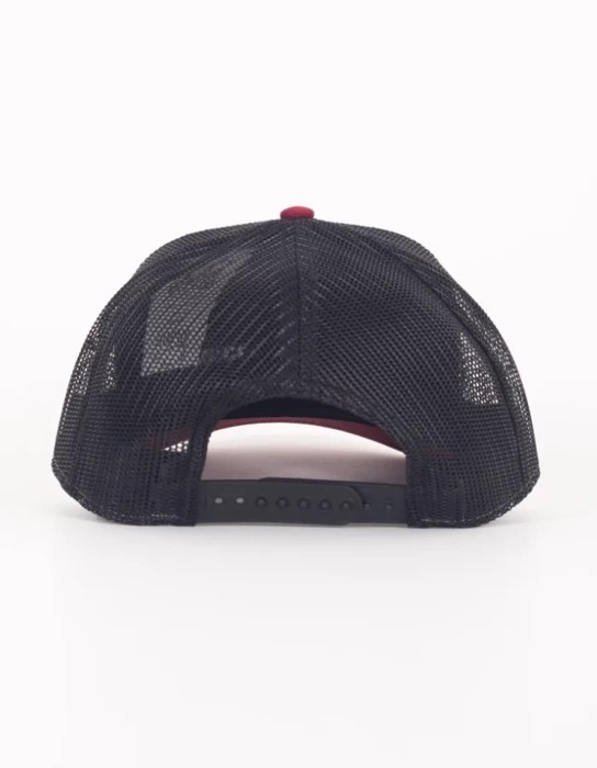 CZAPKA NERVOUS TRUCKER CLASSIC MAROON BLACK