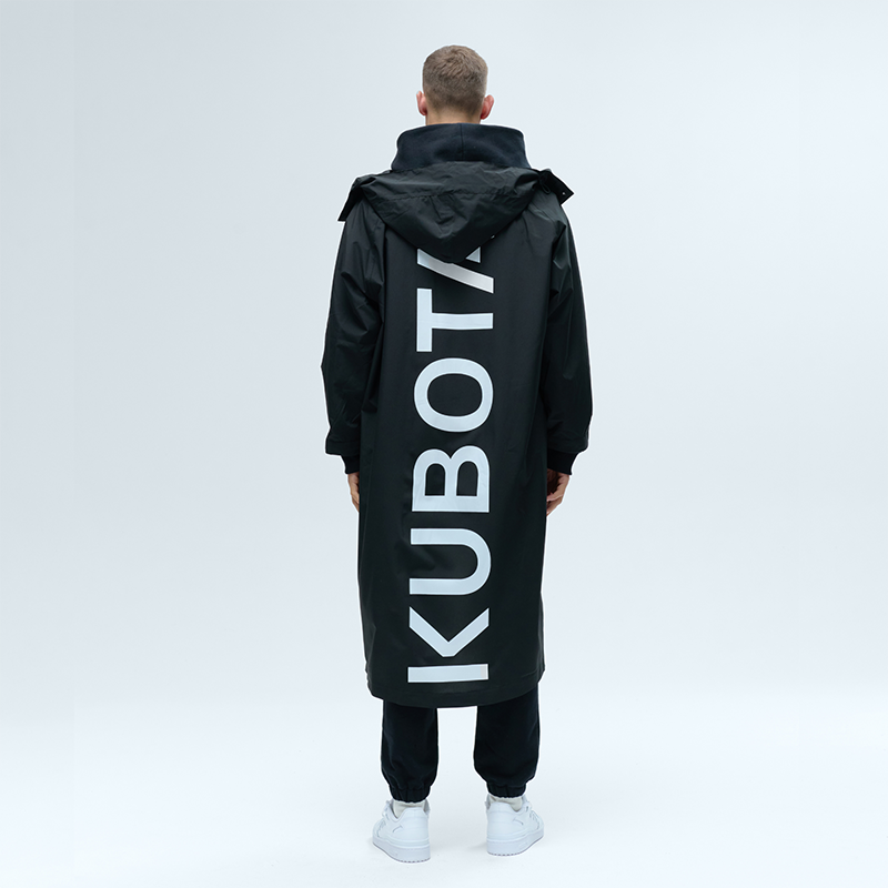 KUBOTA PARKA Z KAPTUREM FESTIVAL CZARNA