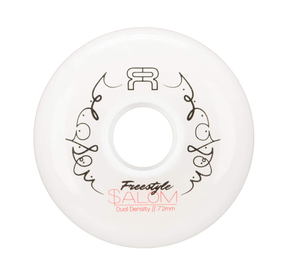 KOŁA FR SKATES FREESTYLE SLALOM WHEELS DUAL 72MM / 85A X1