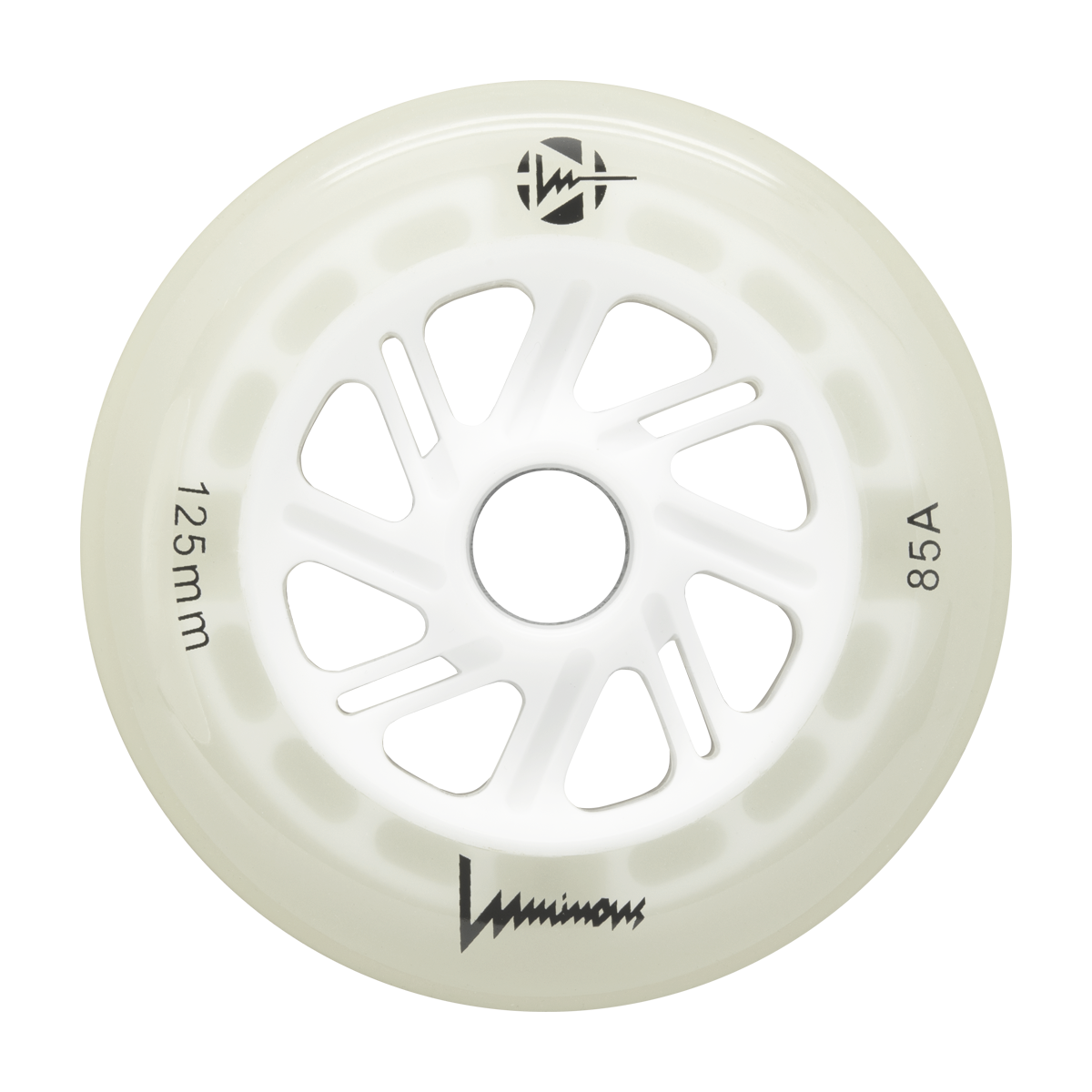 KOŁA LUMINOUS WHITE GLOW ( GREEN LED ) 125MM / 85A X1