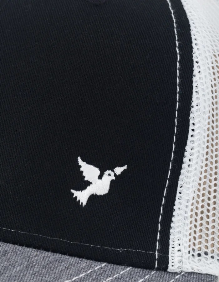 CZAPKA NERVOUS TRUCKER ICON BLACK WHITE